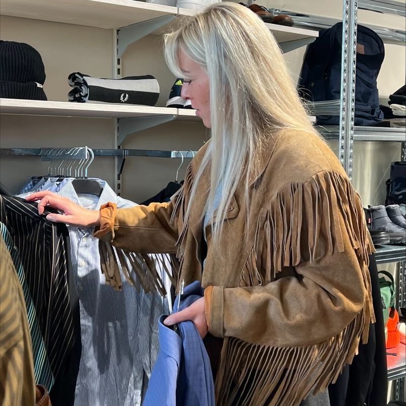 Kund i butik
