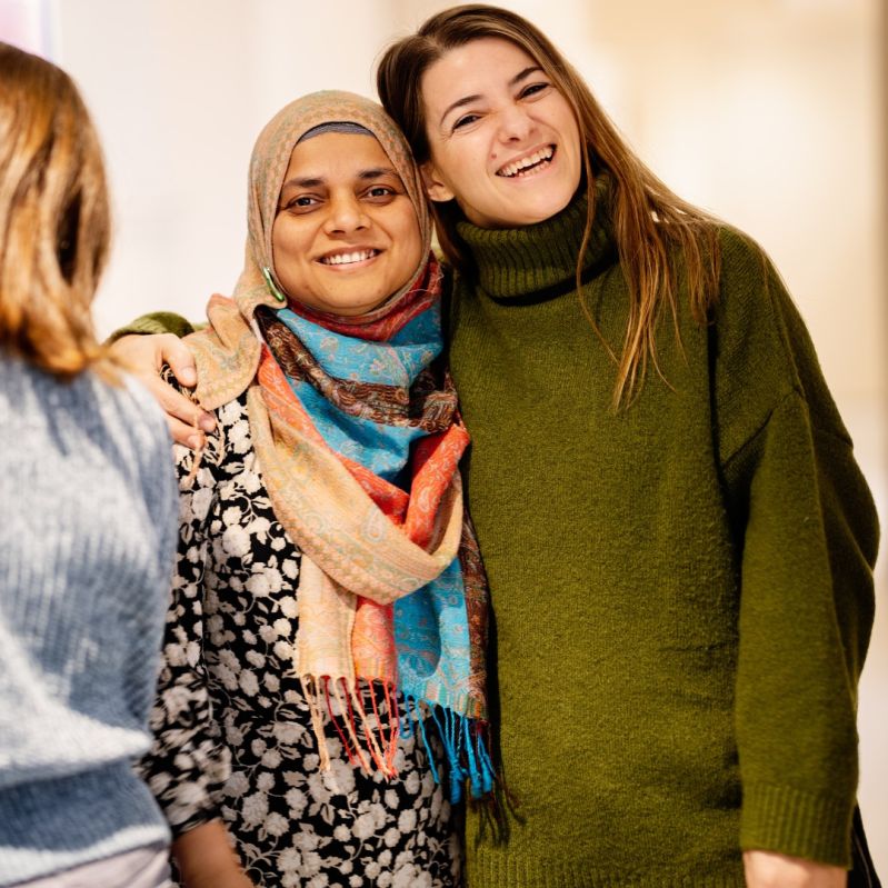 Elever på Stockholms Stadsmissions folkhögskola